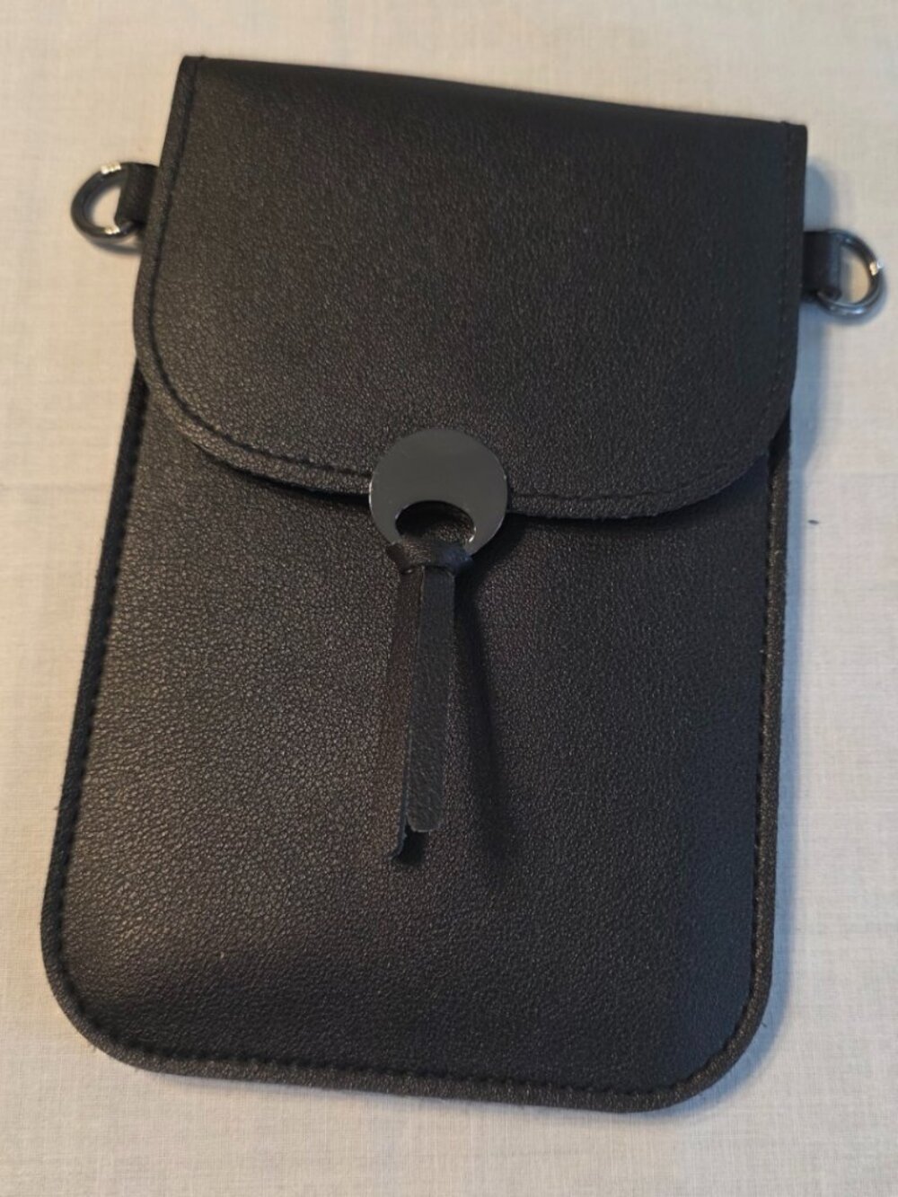 Save the Girls Black Touchscreen Smartphone Pouch Bag Sleek Professional Travel
